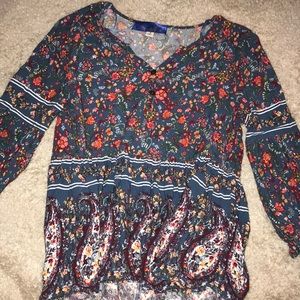 Flowy Floral Blouse - Francesca’s